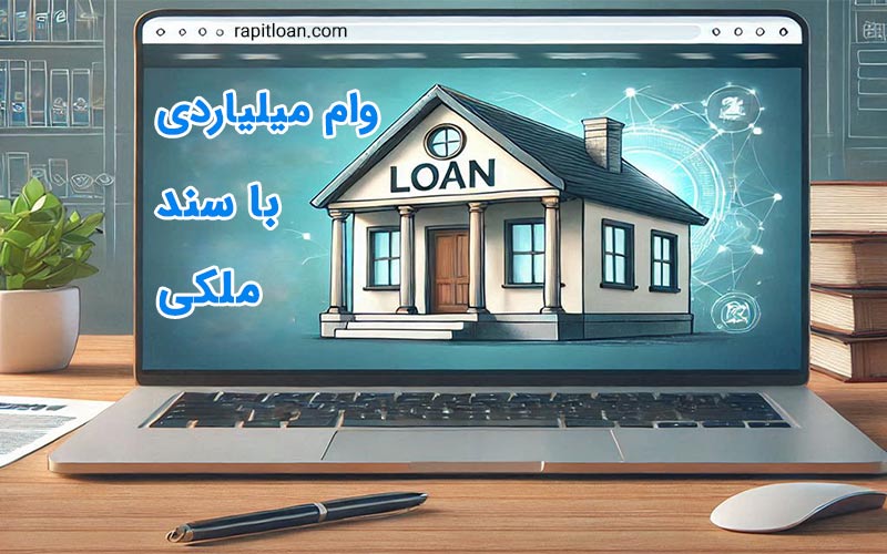 چگونه وام میلیاردی با سند ملکی بگیریم؟